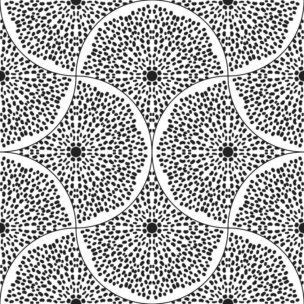 Abstract geo fish scale seamless pattern. Ornamental tile, mosaic background.  Patchwork infinity card.  Modern geometric motifs. vector