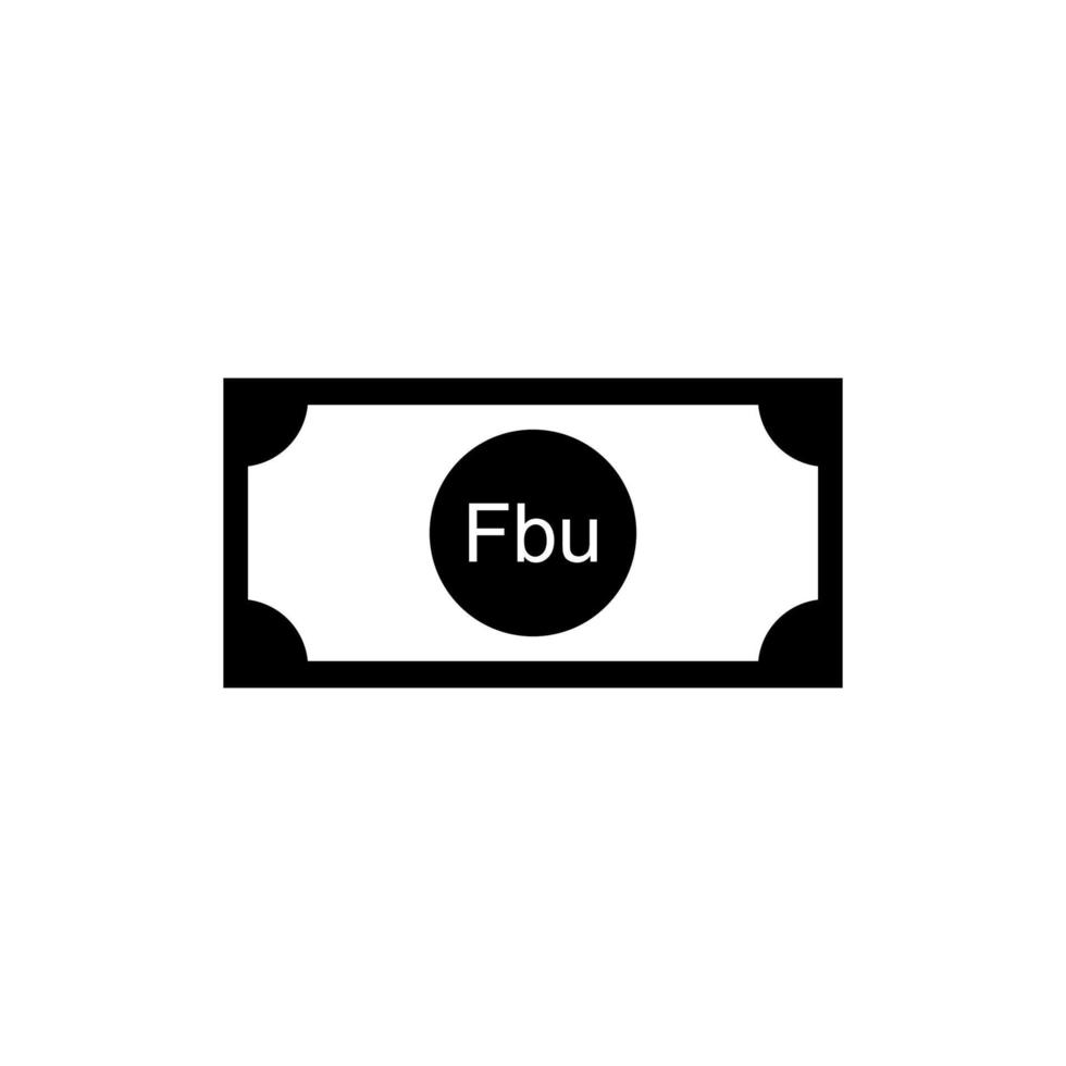 Burundi Currency Symbol, Burundian Franc Icon, BIF Sign. Vector Illustration