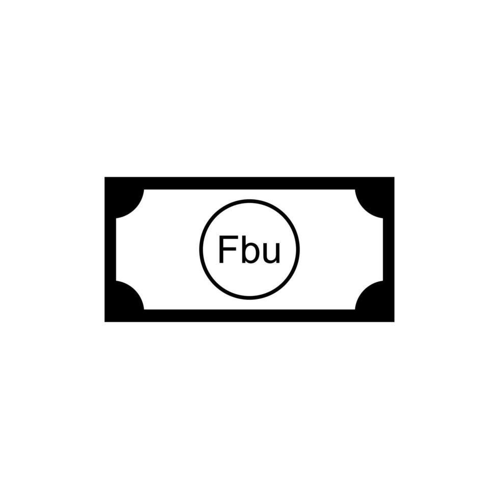 Burundi Currency Symbol, Burundian Franc Icon, BIF Sign. Vector Illustration