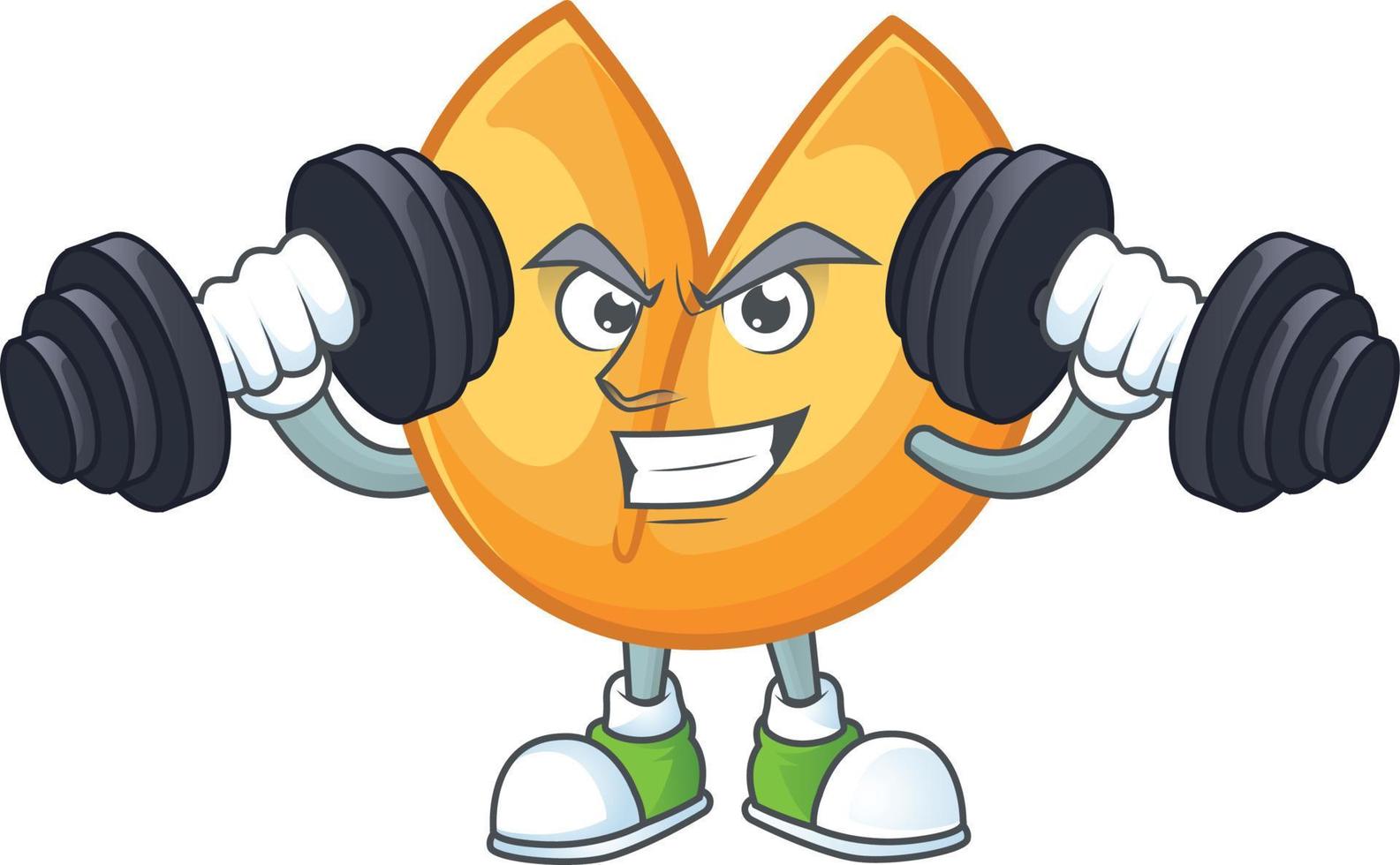 Chinese fortune cookie cartoon character style vector