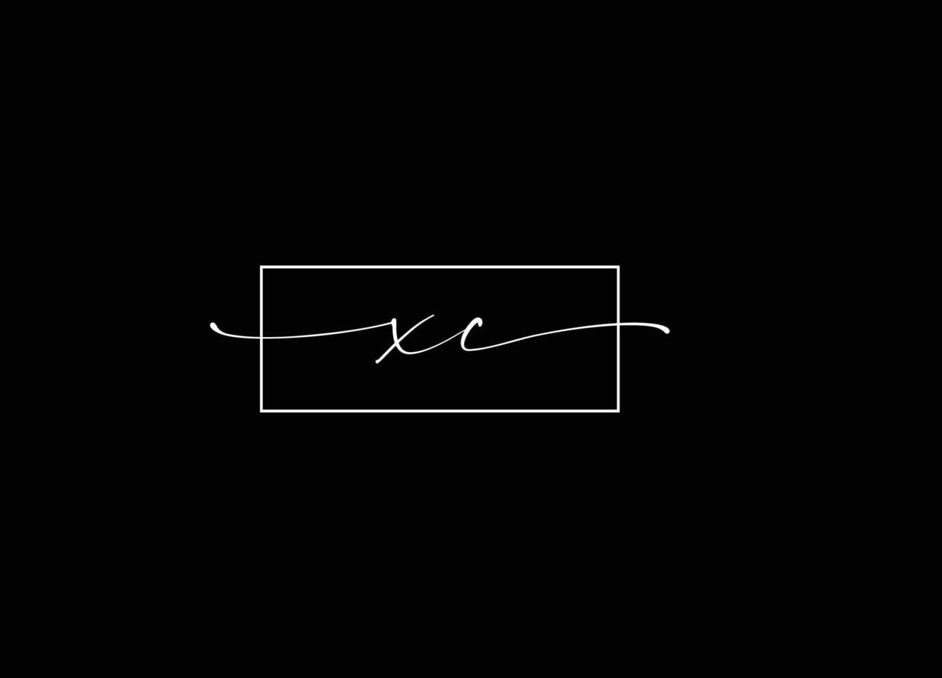 XC logo Design and Company logo vector
