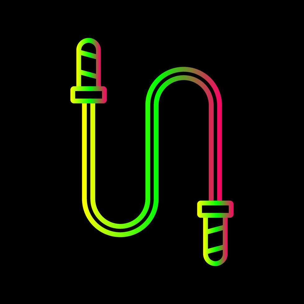 Jumping Rope Vector Icon