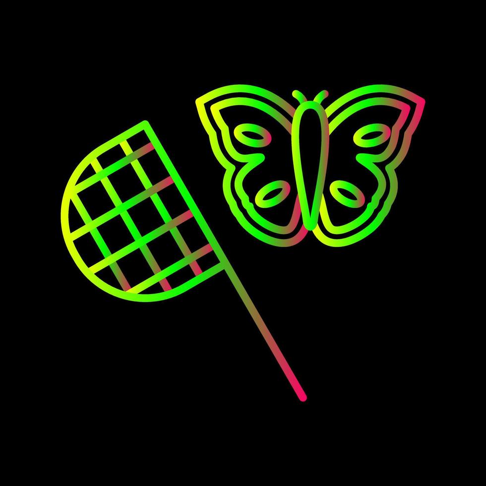 Butterfly Catcher Vector Icon