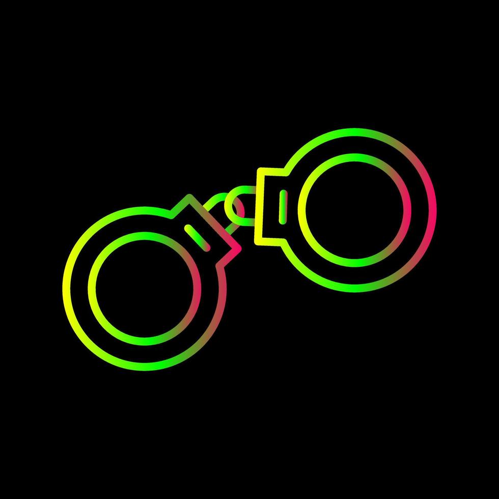 Handcuffs Vector Icon