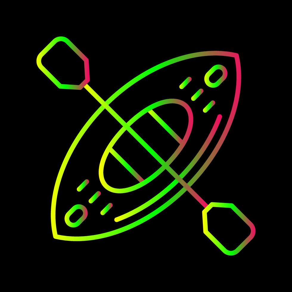 Kayak Vector Icon
