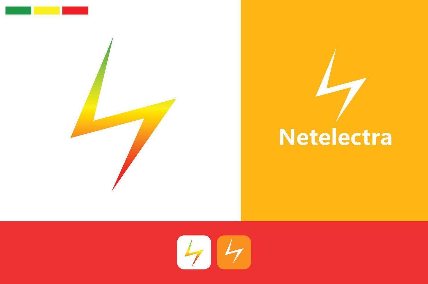 diseño de logotipo de energía vector