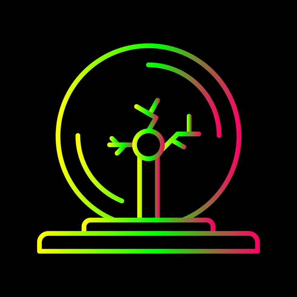 Plasma Ball Vector Icon
