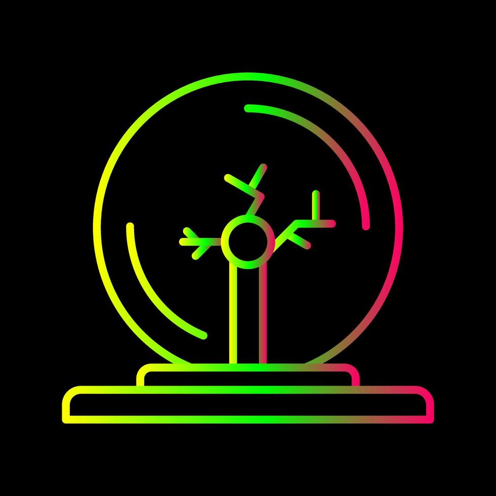 Plasma Ball Vector Icon