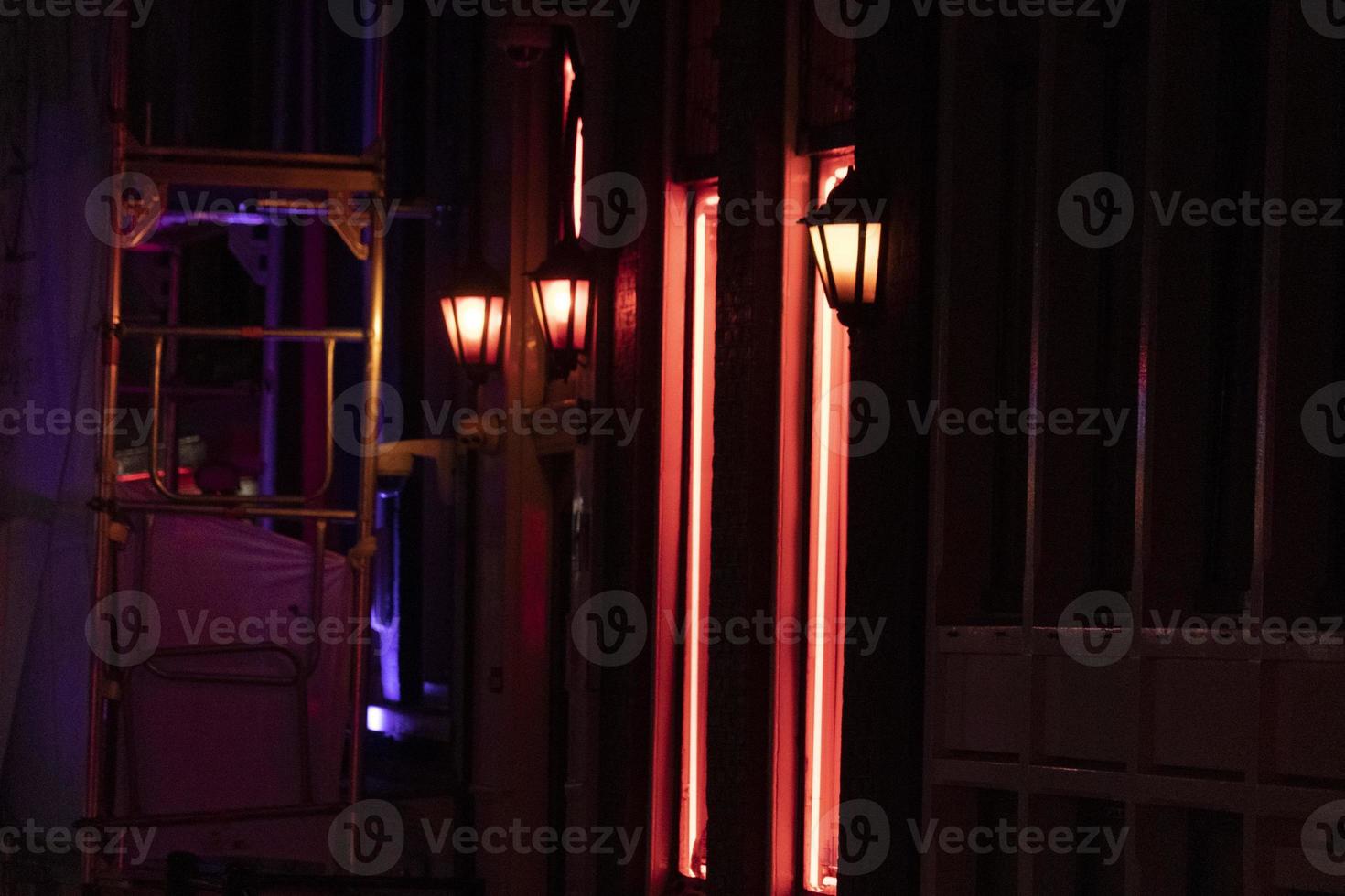 Amsterdam red light district photo