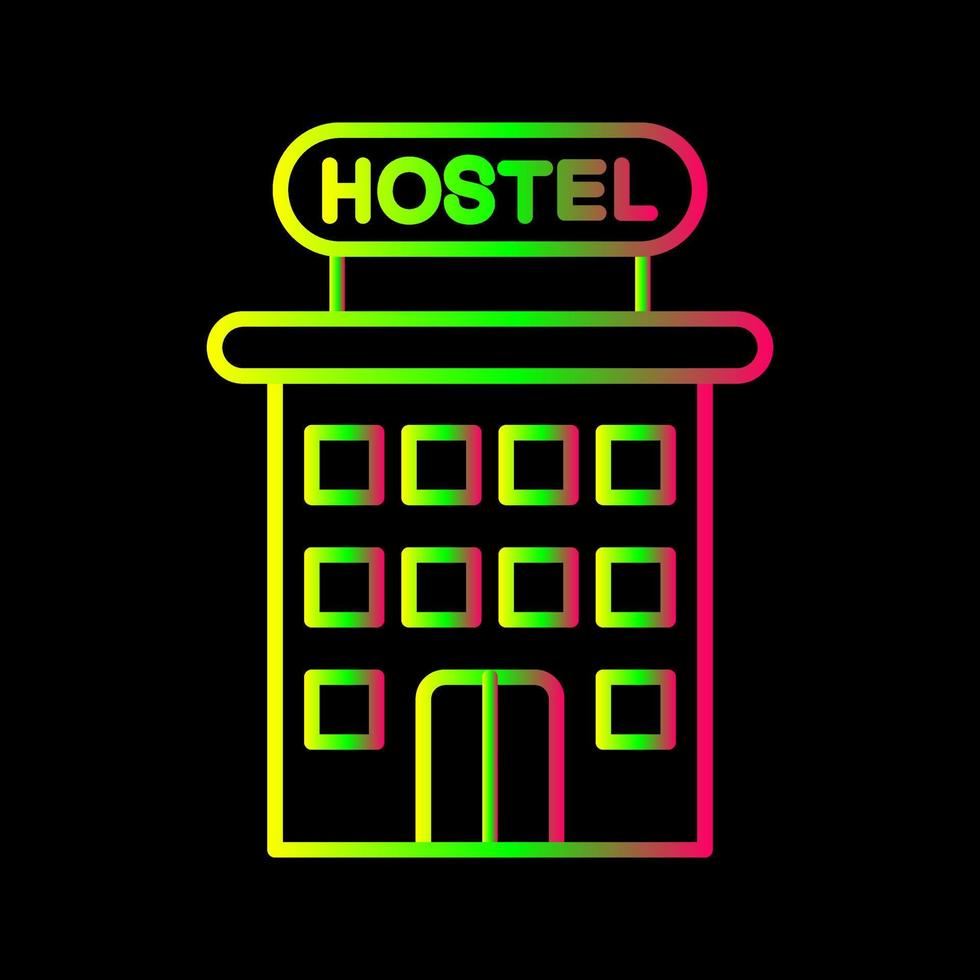 Hostel Vector Icon