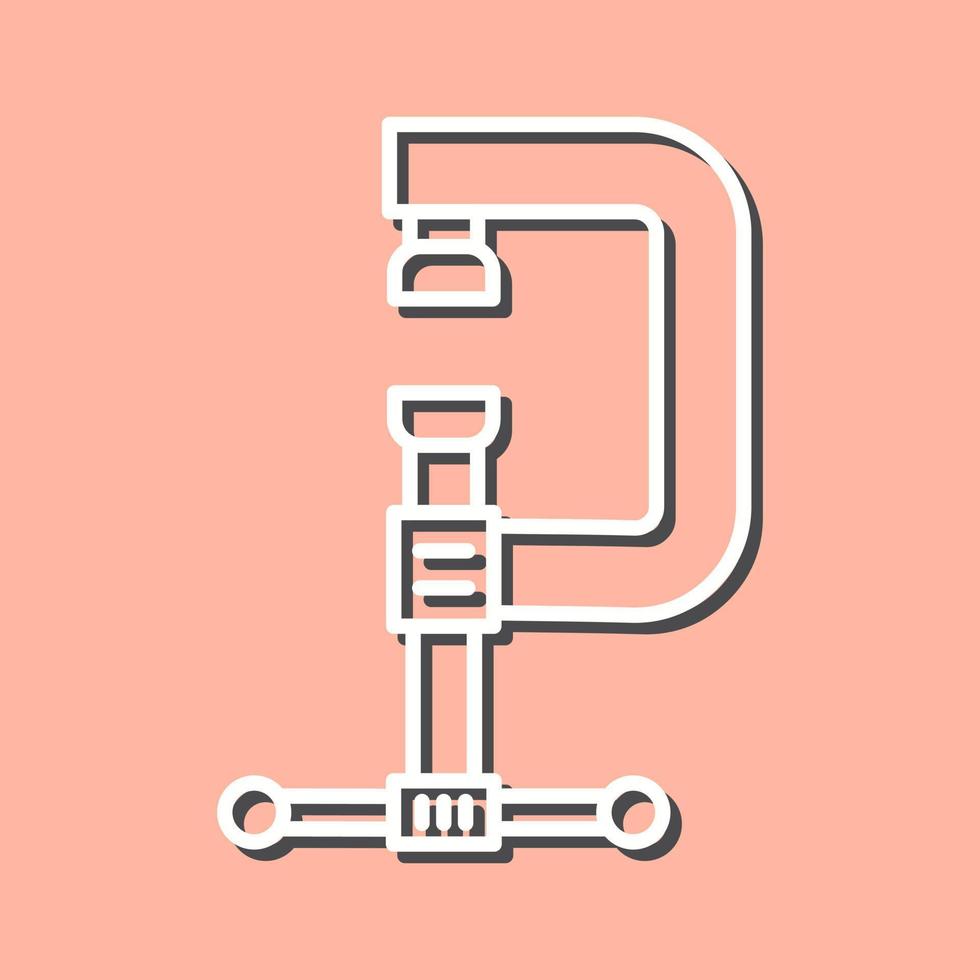 Clamp Vector Icon