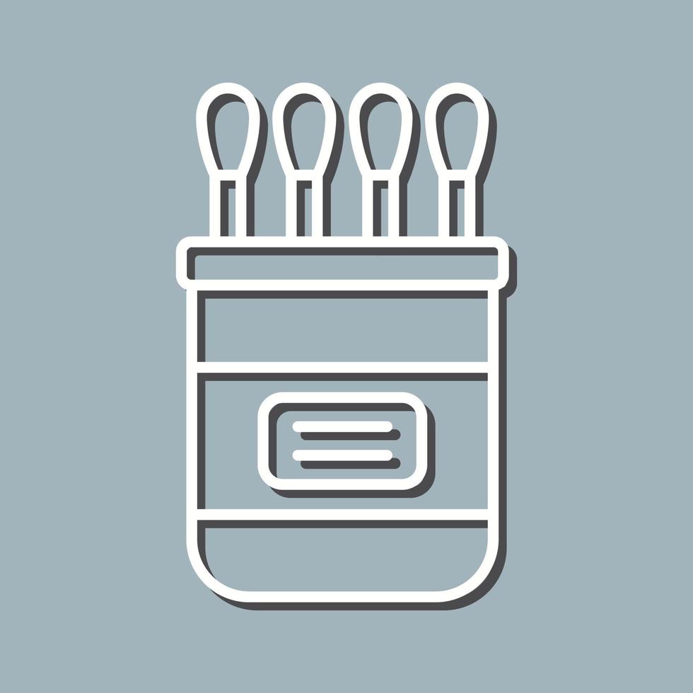 Cotton buds Vector Icon