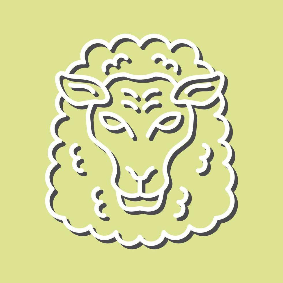 Sheep Vector Icon