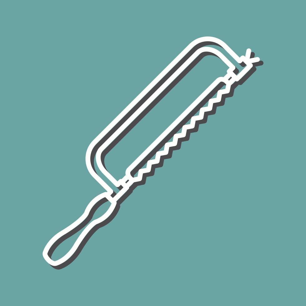 Hacksaw Vector Icon