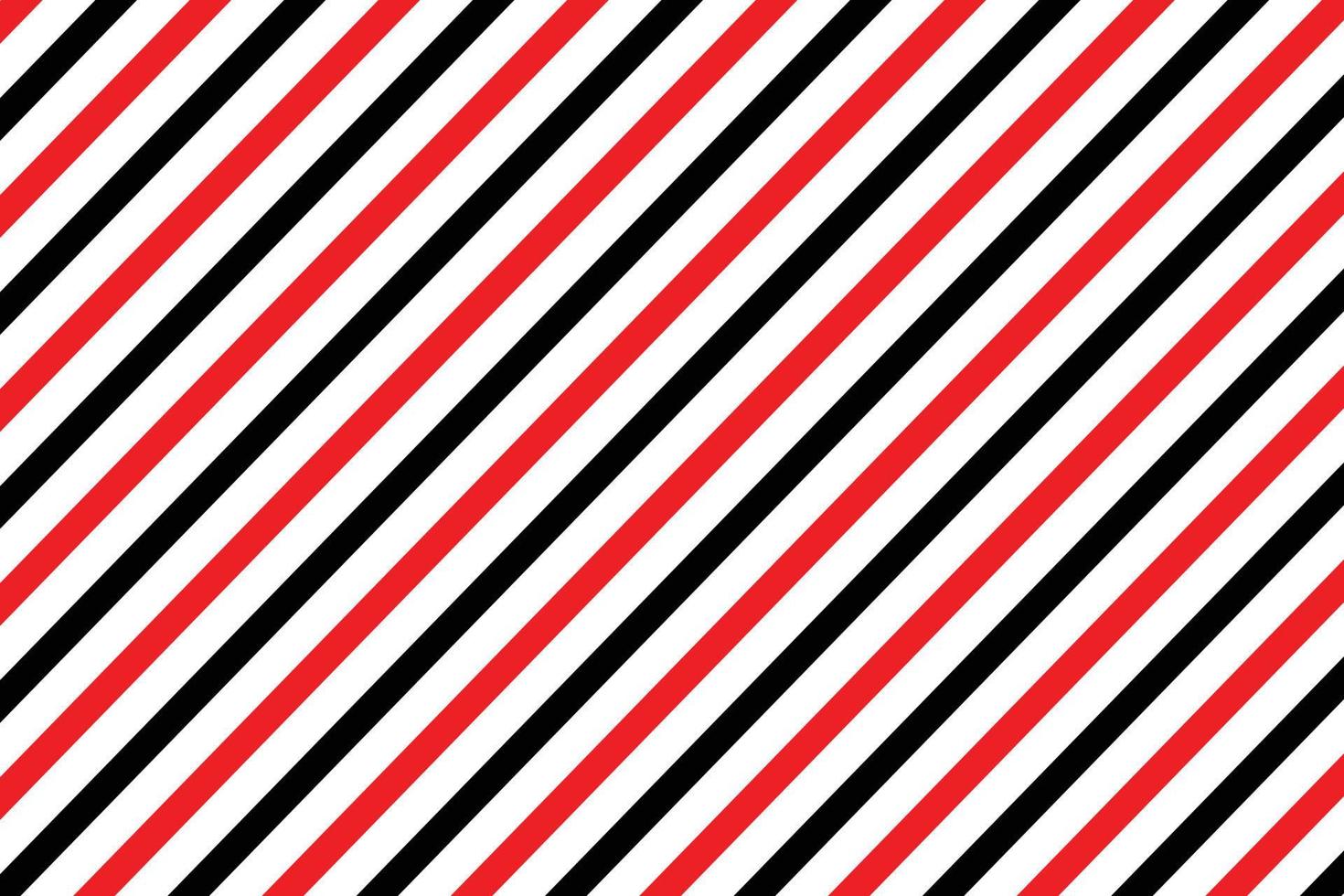 rojo y negro diagonal Derecho línea modelo textura. vector