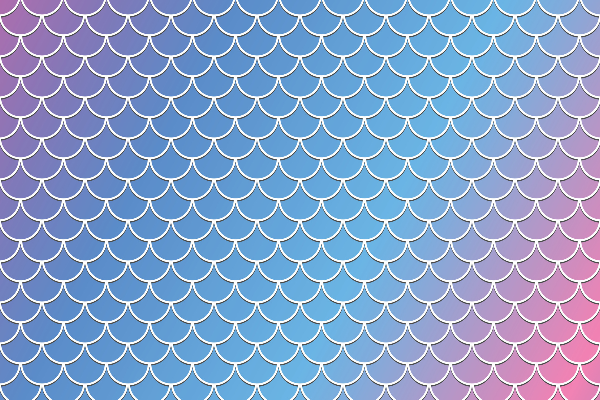 simple abstract coloring mermaid pattern texture. 20235153 Vector Art ...