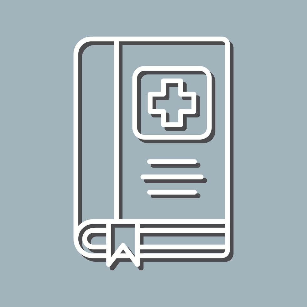 Medical Book Vector Icon