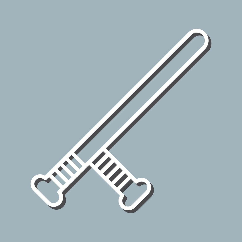 Baton Vector Icon