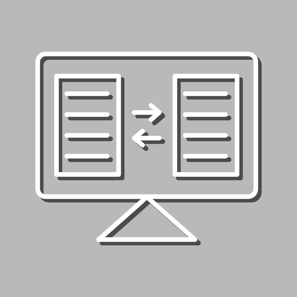 File Sharing Vector Icon