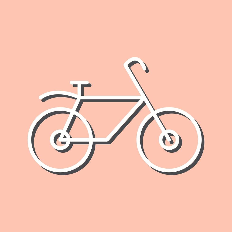 icono de vector de bicicleta