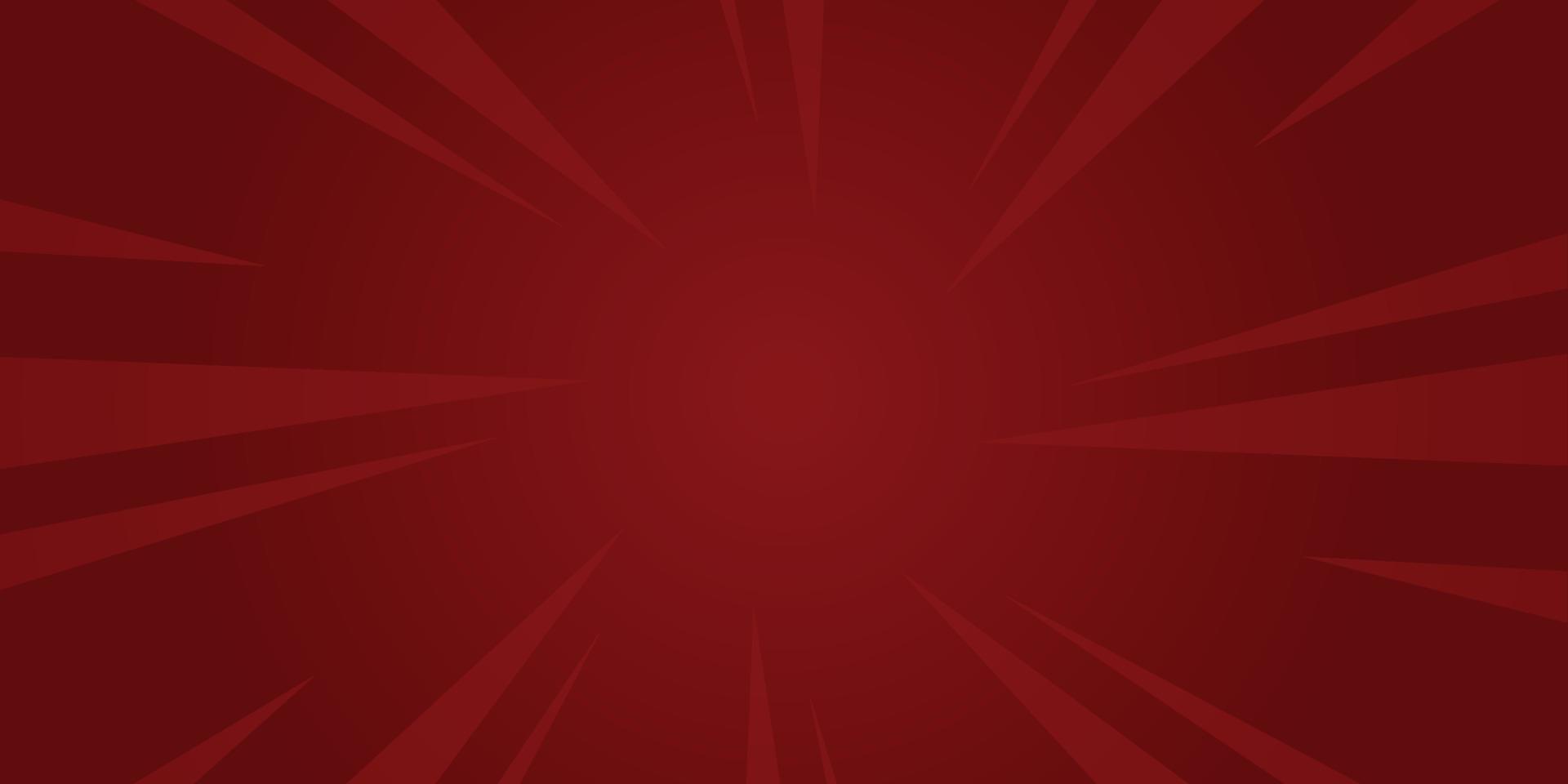 Abstract red background, comic style vector