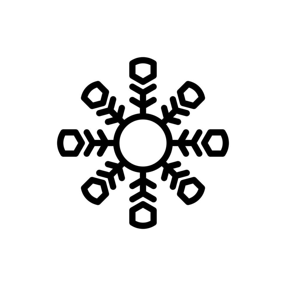 Ice icon isolated on black. Ice symbol suitable for graphic design and websites on a white background. vector
