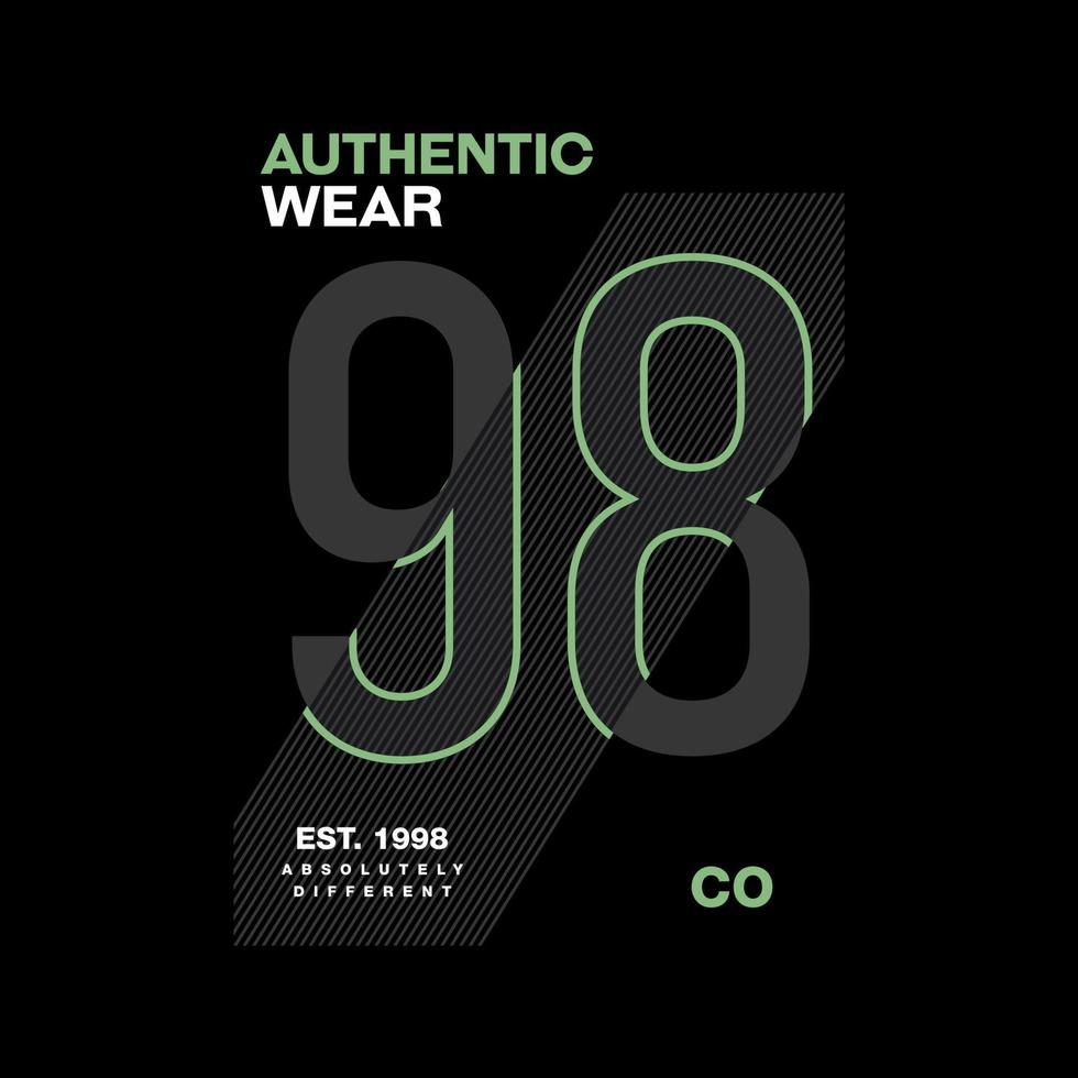 streetwear vector typography for t-shirt. perfect for simple style
