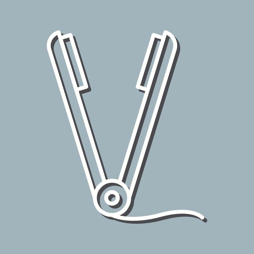 Straightener Vector Icon