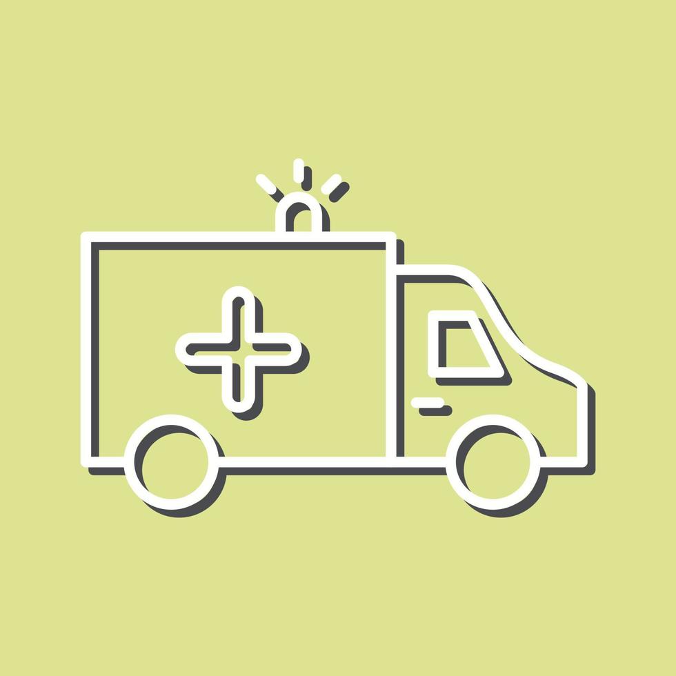 Ambulance Vector Icon