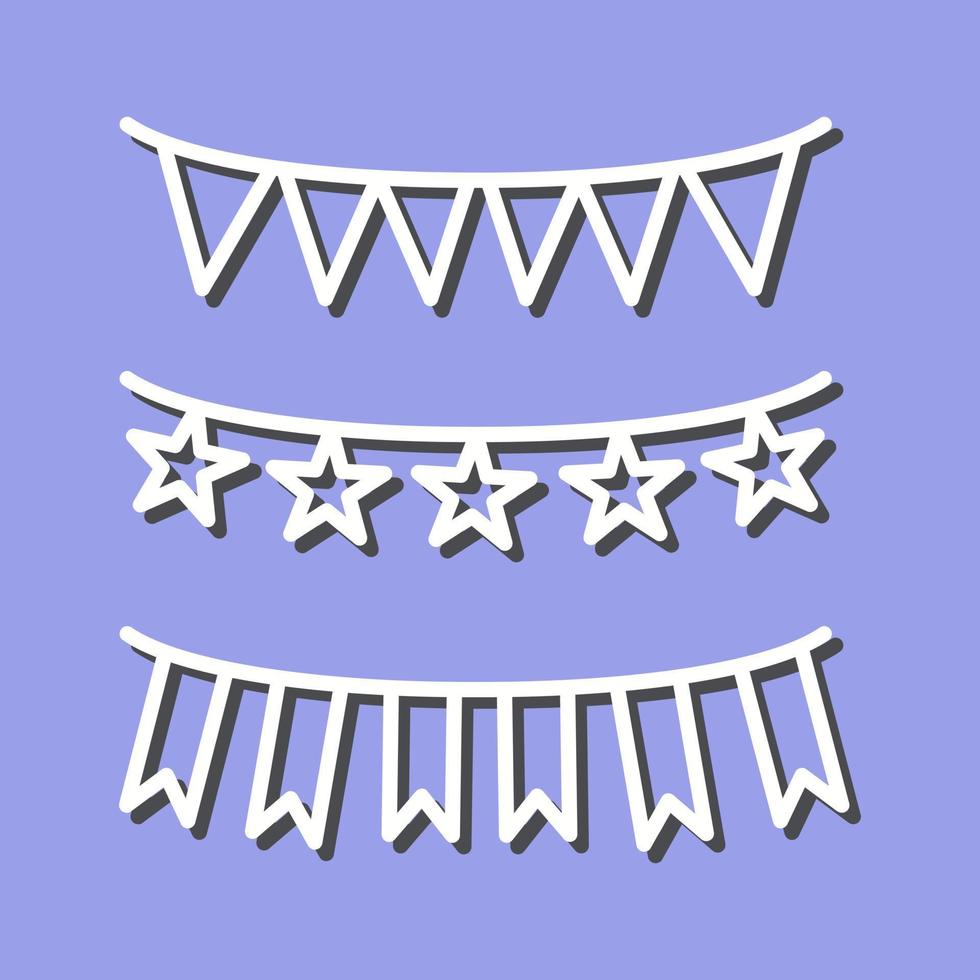 Garlands Vector Icon