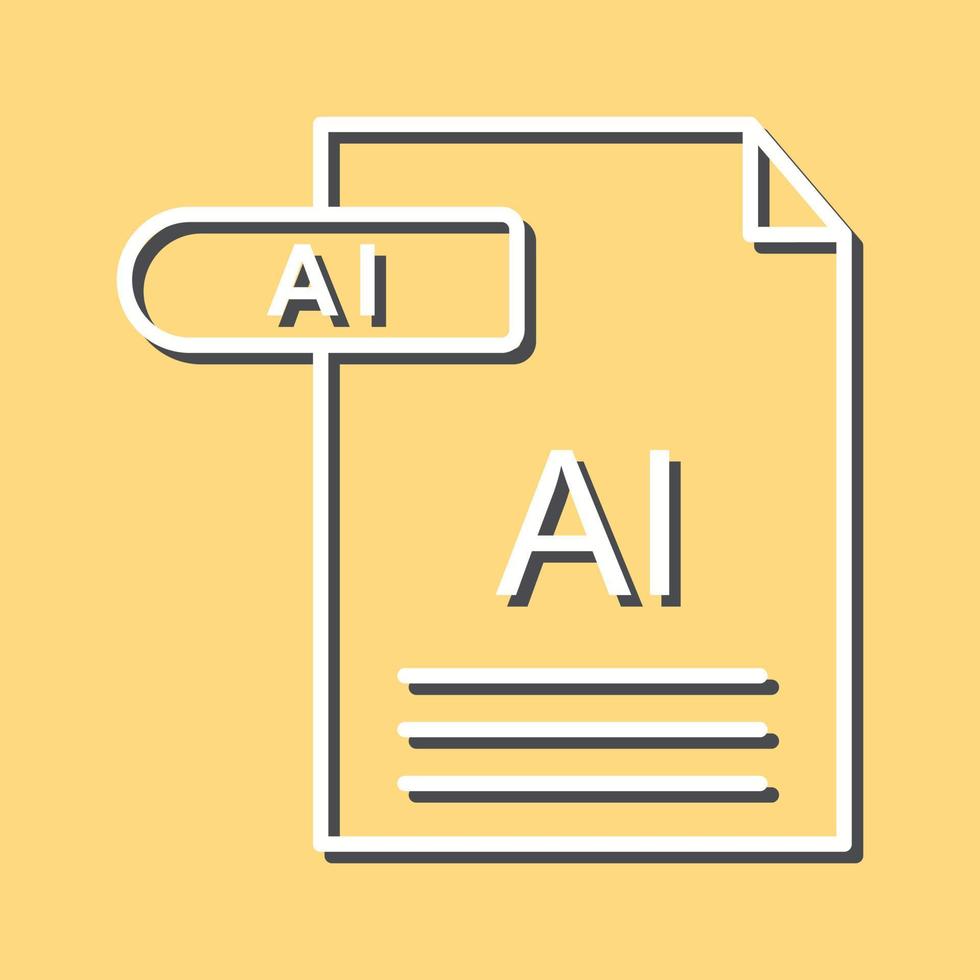 AI Vector Icon