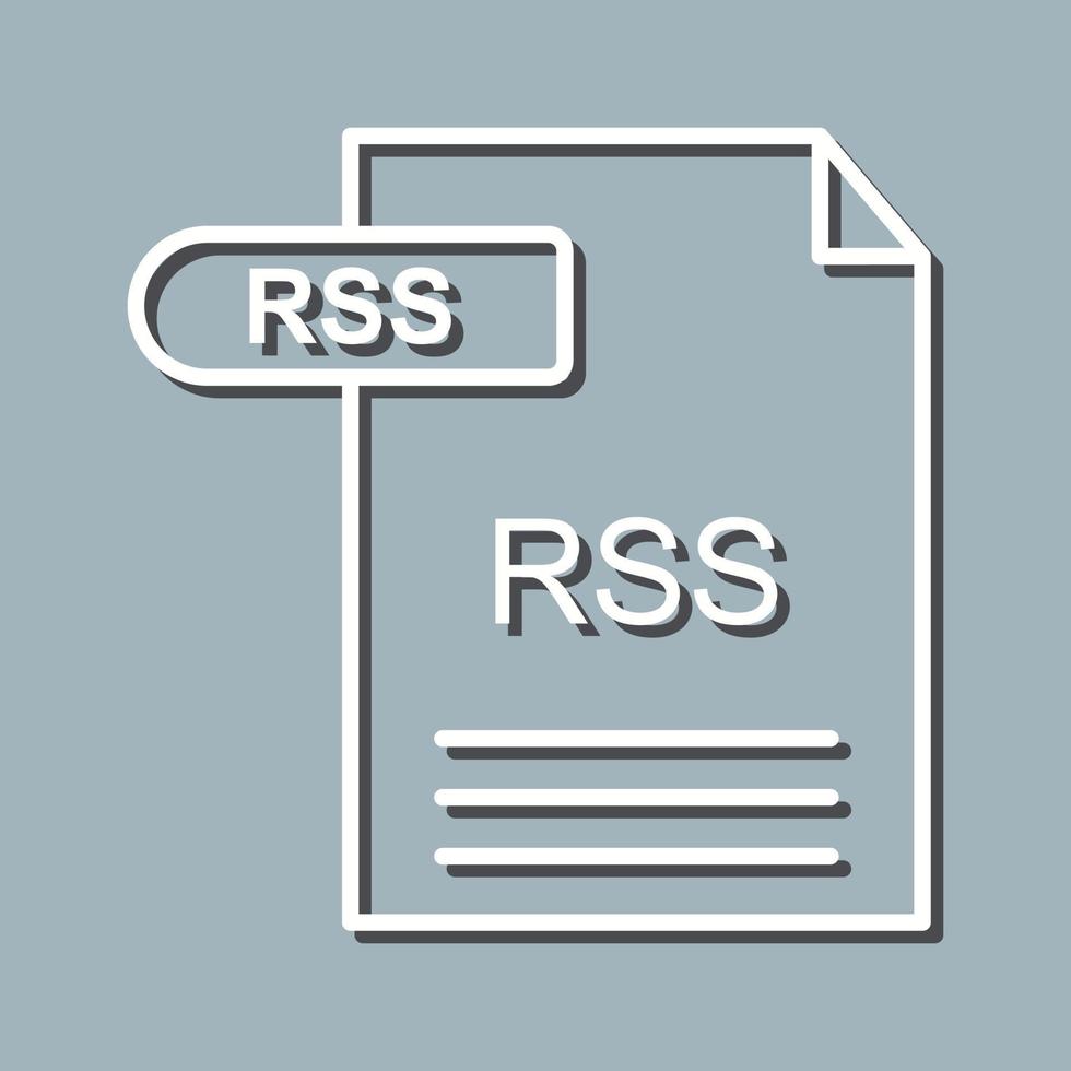 RSS Vector Icon