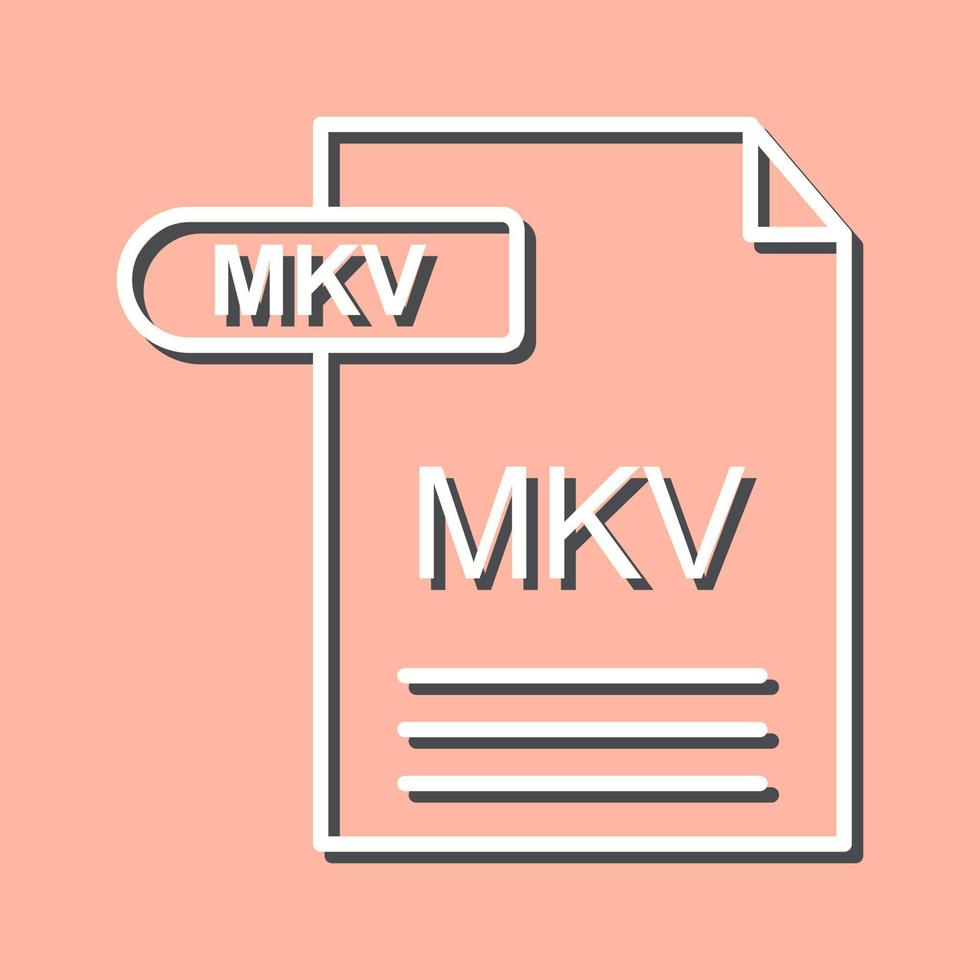 MKV Vector Icon