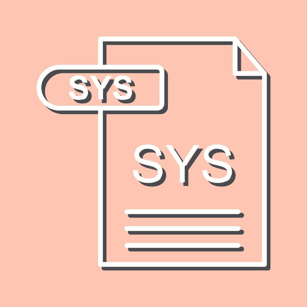 SYS Vector Icon