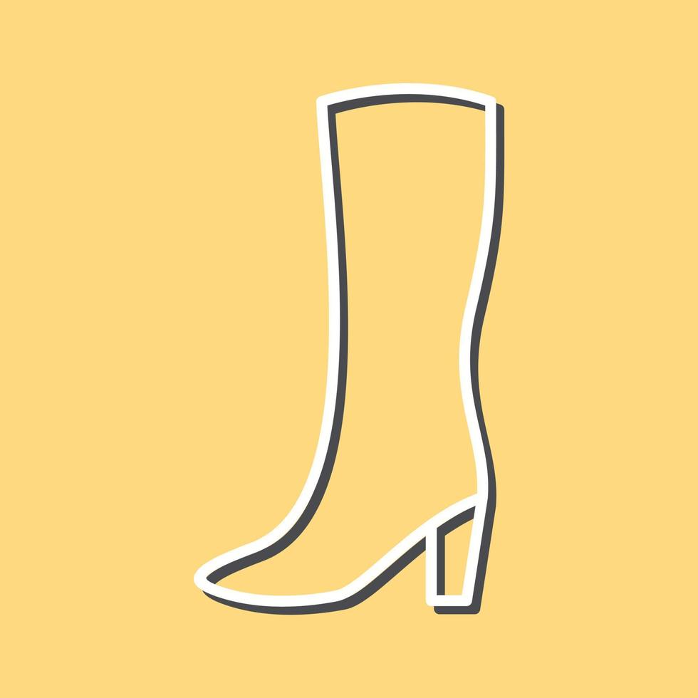 Long Boots Vector Icon