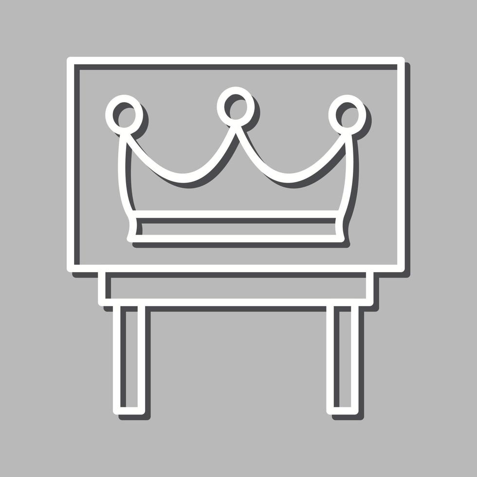 Crown Exhibit Vector Icon