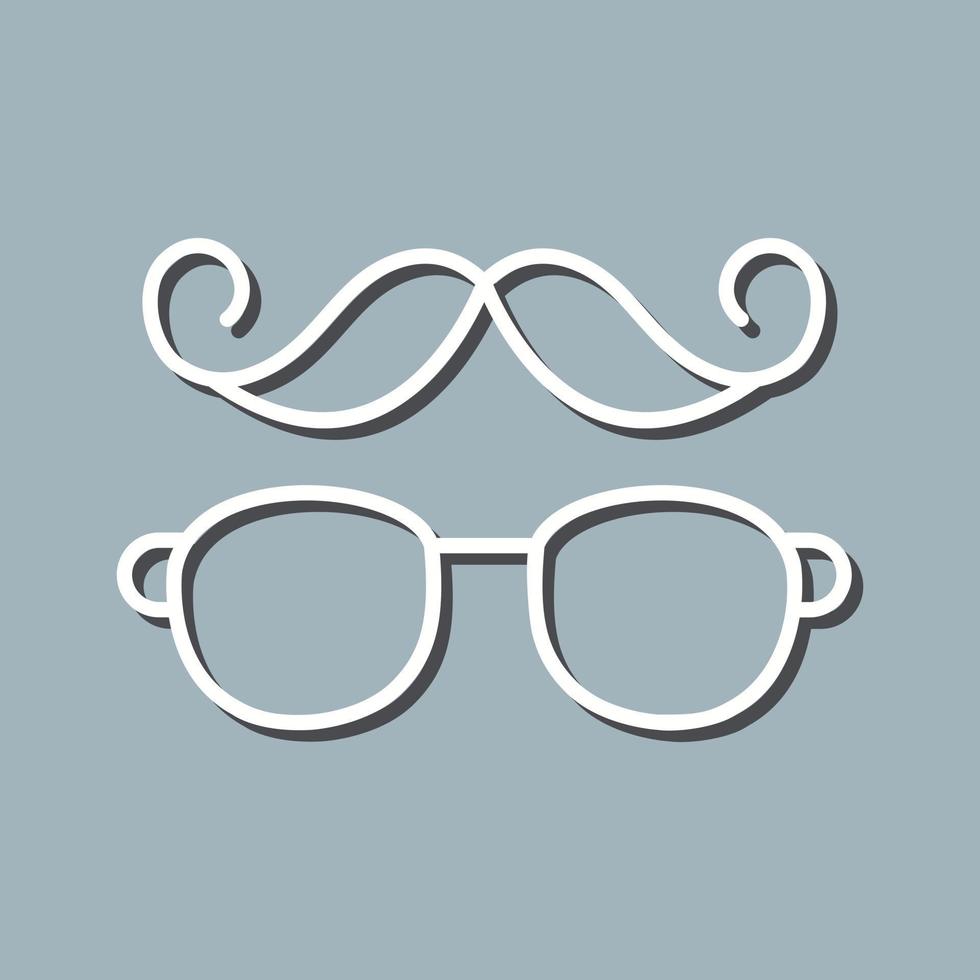 icono de vector de estilo hipster