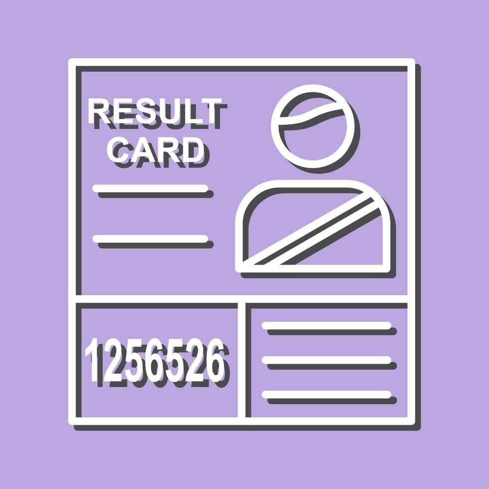 Candidate Results Vector Icon