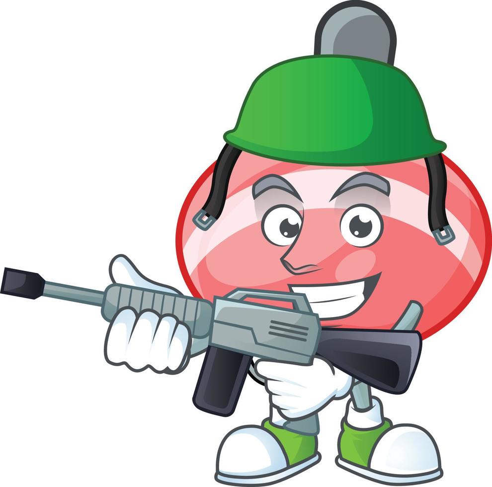 Chinese red tops toy cartoon character style vector
