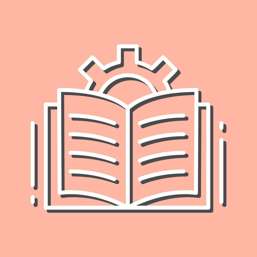 Open Book Vector Icon