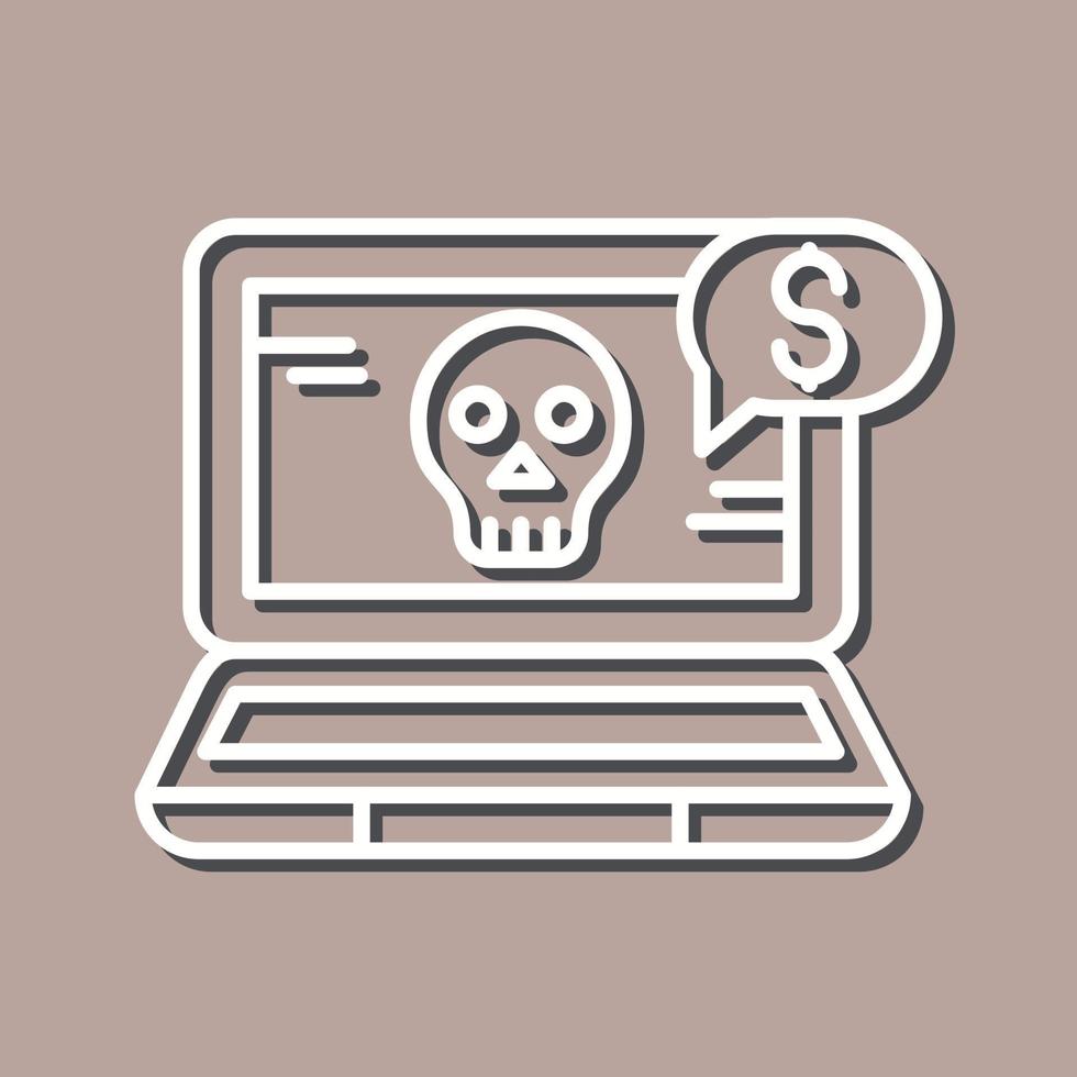 Online Fraud Vector Icon