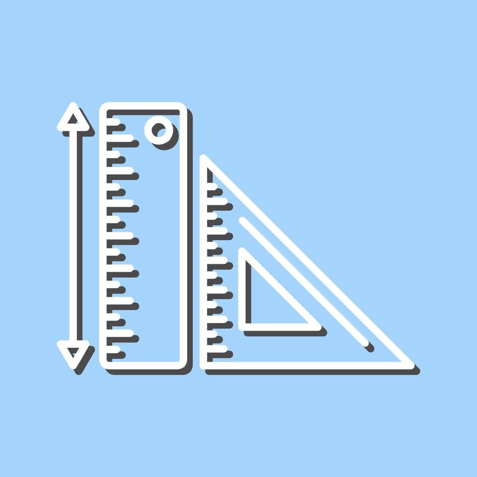 Rulers Vector Icon
