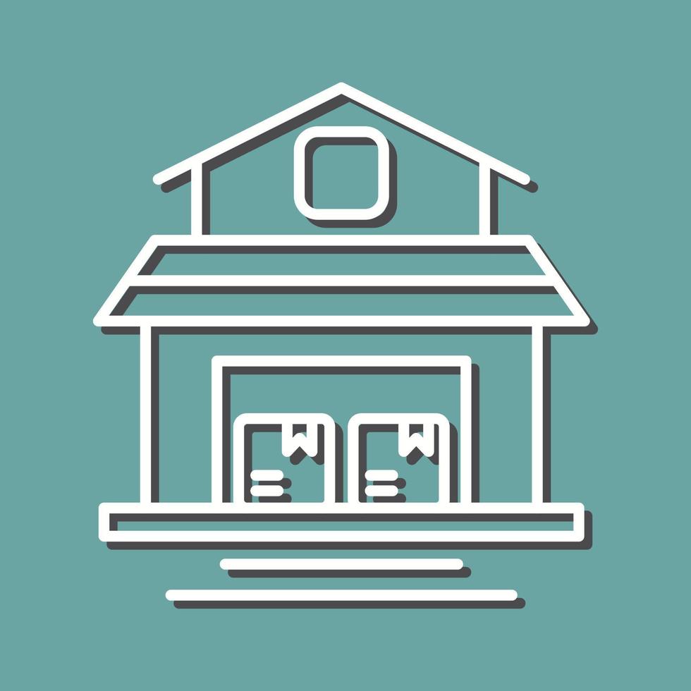 Warehouse Vector Icon