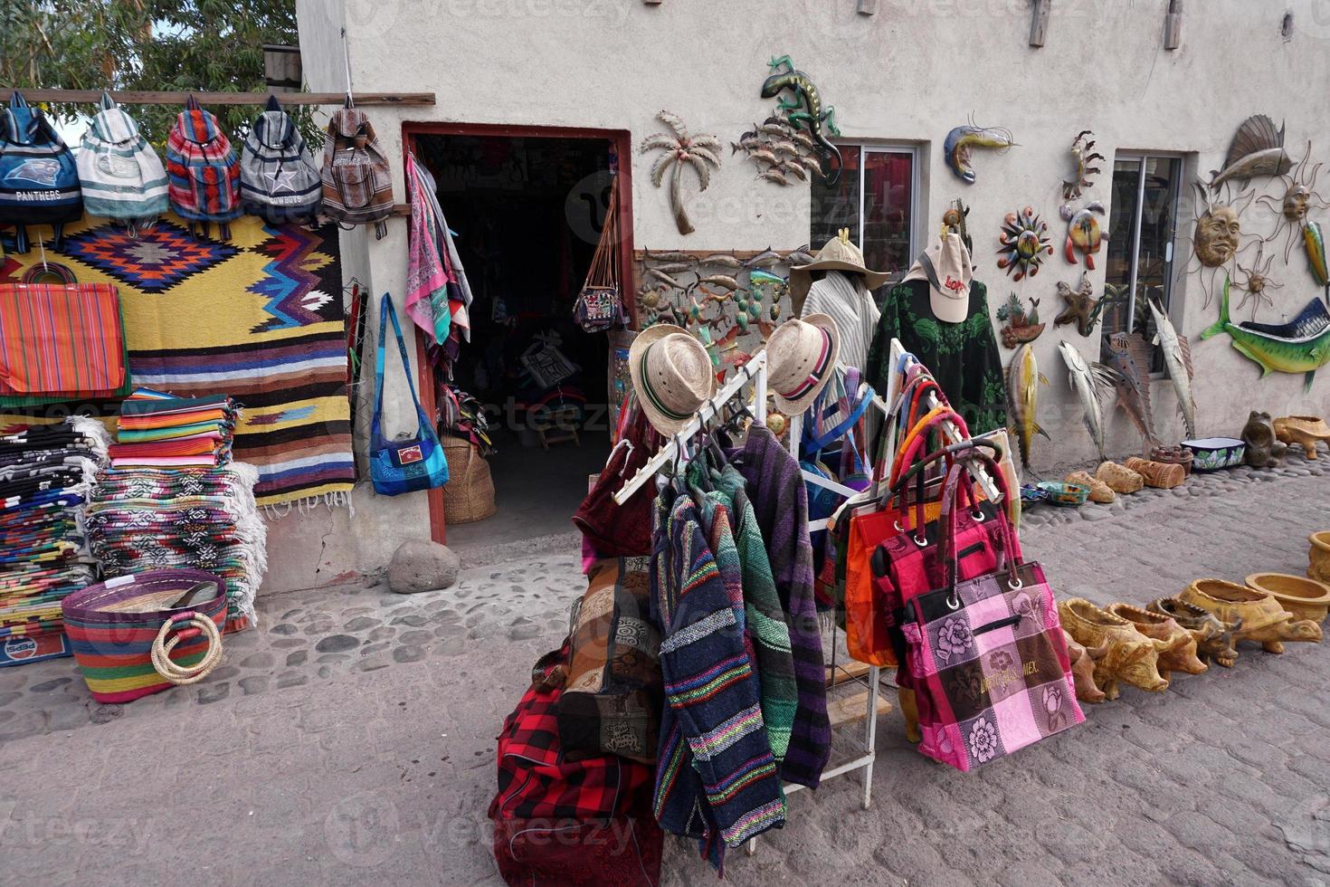 mexican souvenir shop photo