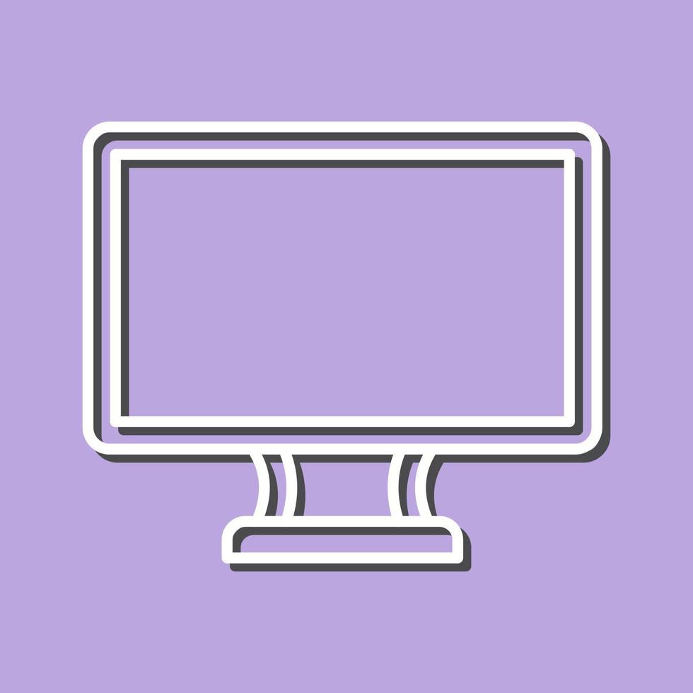 Lcd Vector Icon