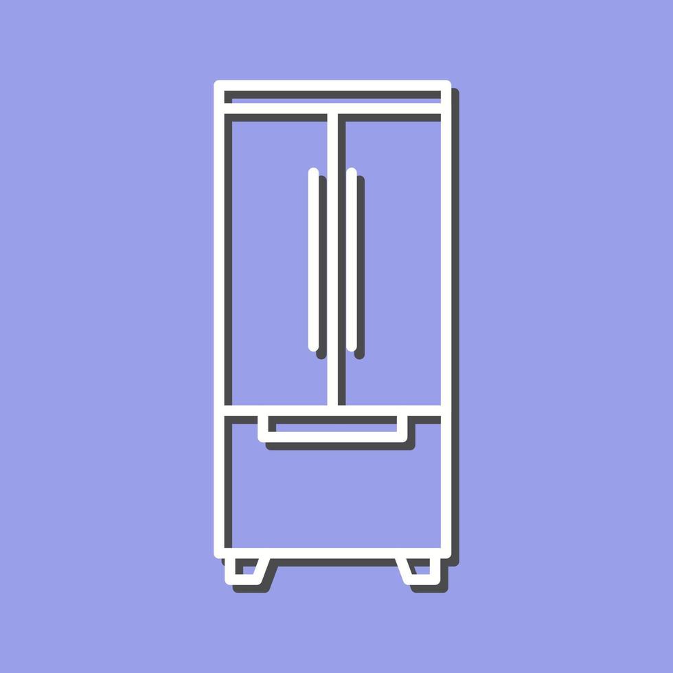 Refrigerator Vector Icon