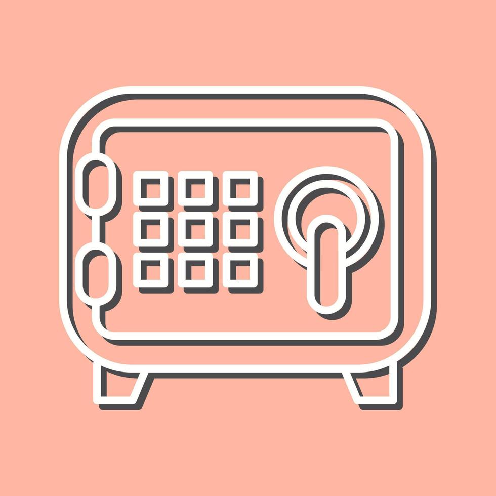 Safe Box Vector Icon