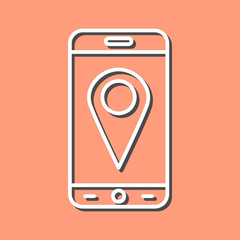 icono de vector gps