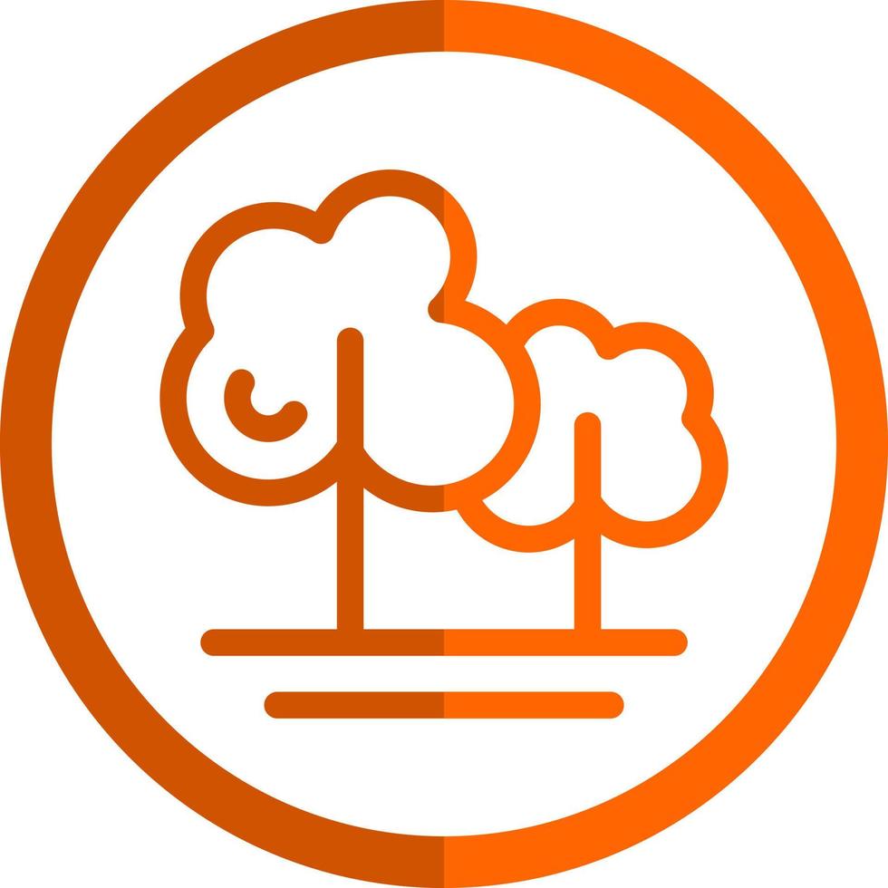 Forest Vector Icon Design