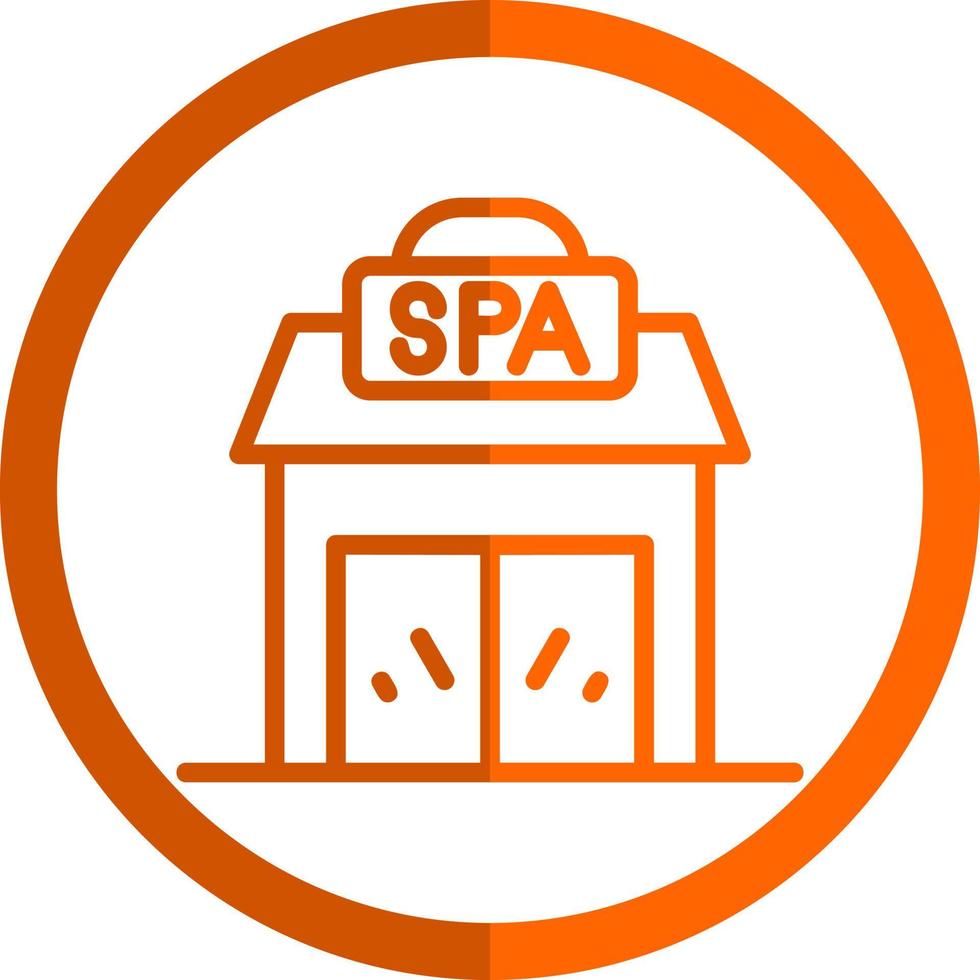 Spa Center Vector Icon Design